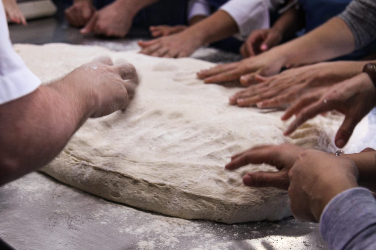 Hands on Dough